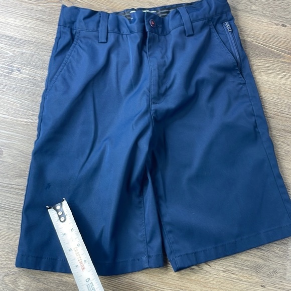 Lands’ End School Uniform Boys Active Chino Shorts, Navy Blue, size 10 - Picture 11 of 11